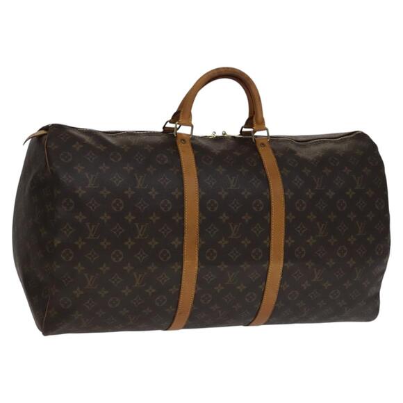 LOUIS VUITTON Monogram Keepall 60 Boston Bag M41422 - Picture 1 of 16